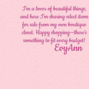 Meet your Posher, Evy